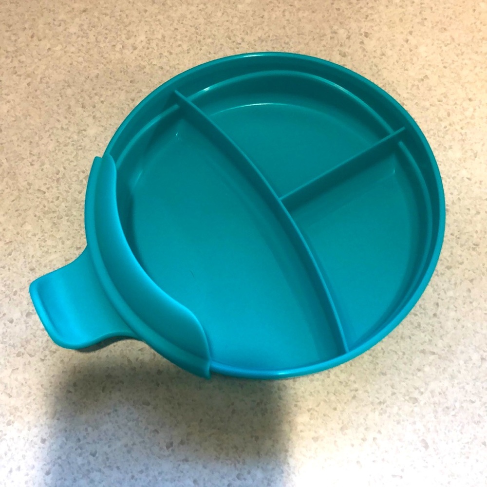 Tupperware Toddler Snack Plate